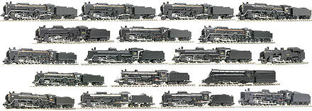Nゲージ蒸気機関車-2008年のメモ