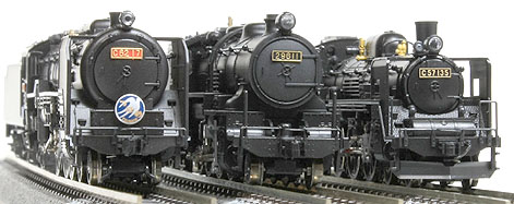 Nゲージ蒸気機関車-2009年のメモ
