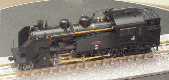 第56回全日本模型ホビーショーのNゲージ蒸気機関車
