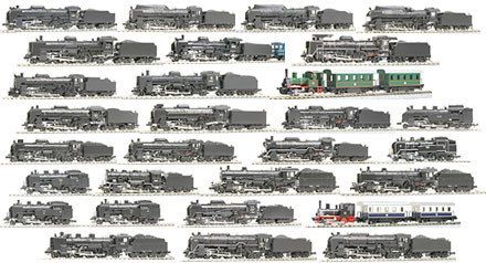 Nゲージ蒸気機関車-2011年のメモ