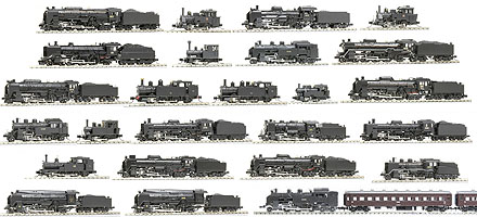 Nゲージ蒸気機関車-2013年のメモ
