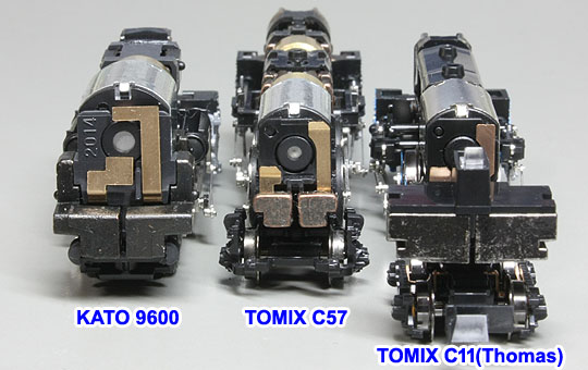 KATO 9600, TOMIX C57, C11